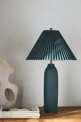 Anthropologie Colourado Ceramic Table Lamp