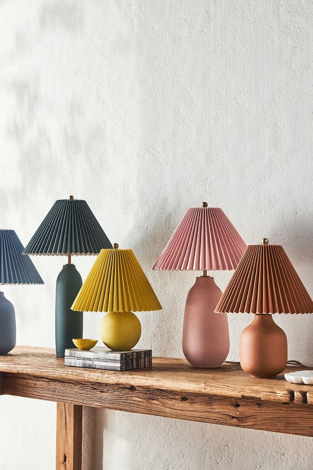 Anthropologie store table lamps