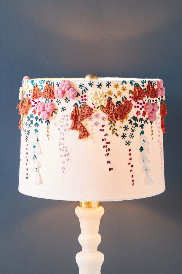 Anthropologie hand outlet lamp