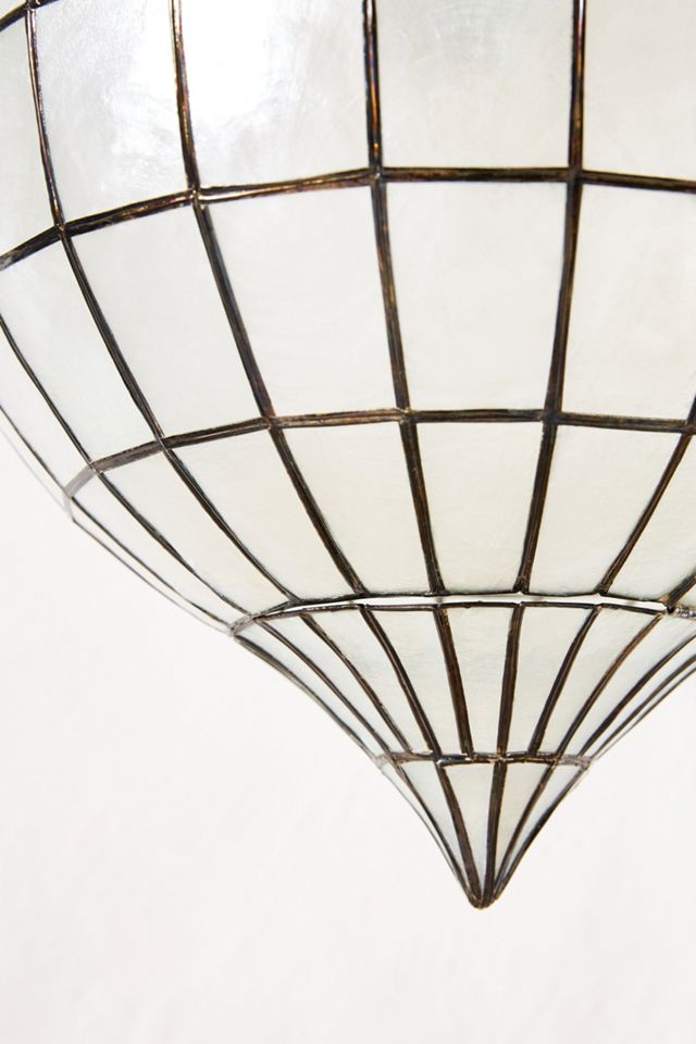 Imogen Capiz Pendant #2