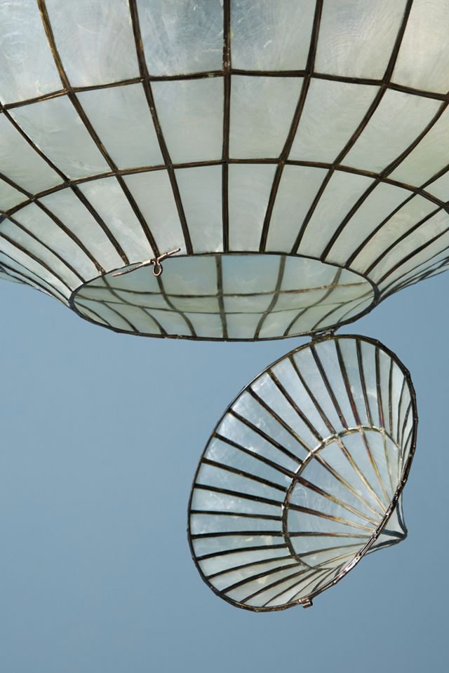 Imogen Capiz Pendant #6