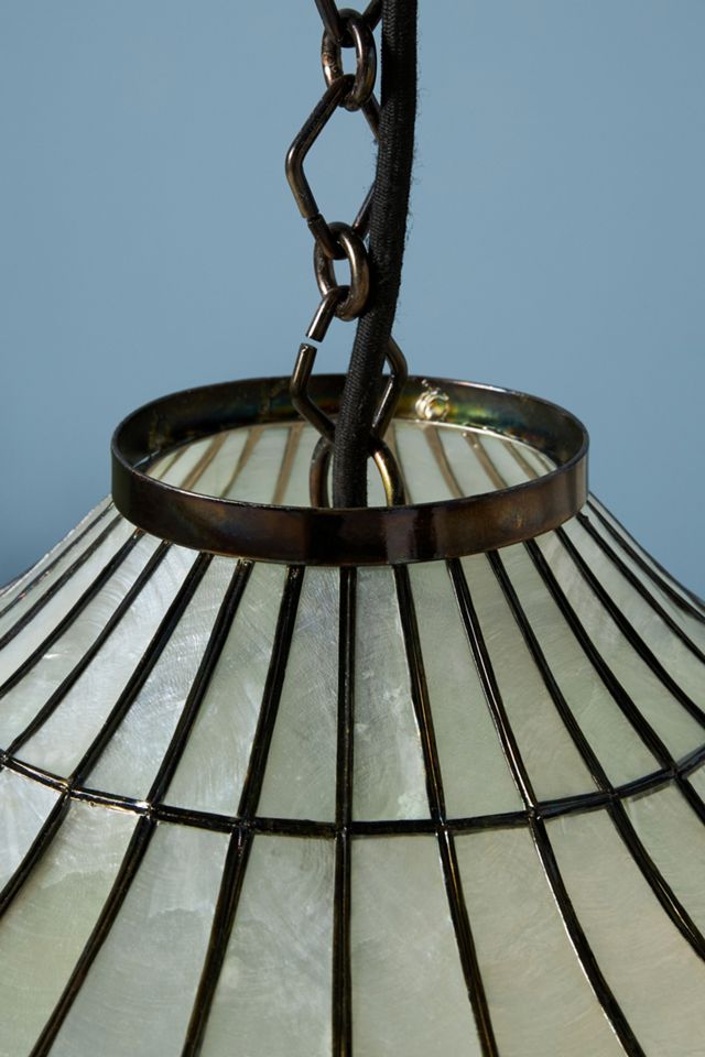 Imogen Capiz Pendant #7