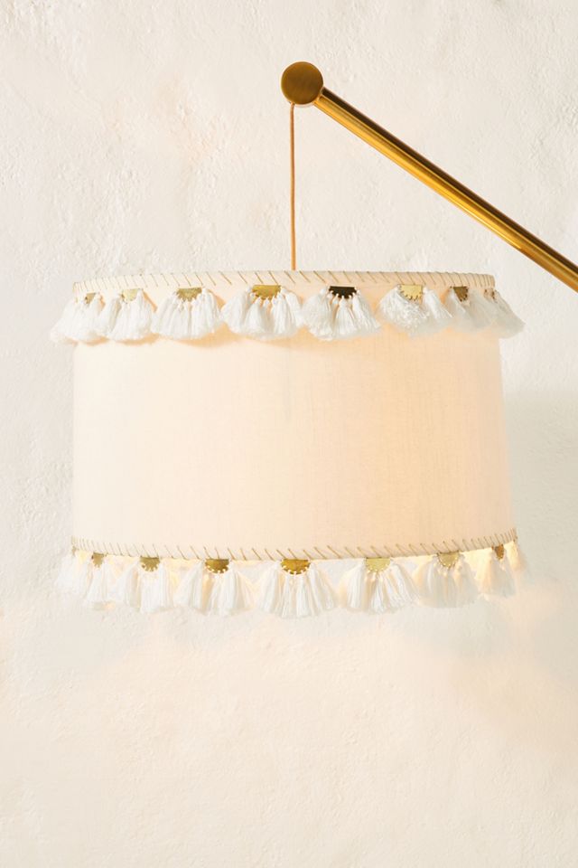 Half Moon Tasseled Lamp Shade #3