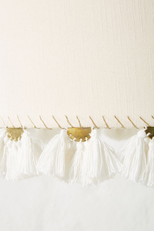 Half Moon Tasseled Lamp Shade #5