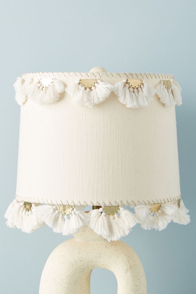 Half Moon Tasseled Lamp Shade #1