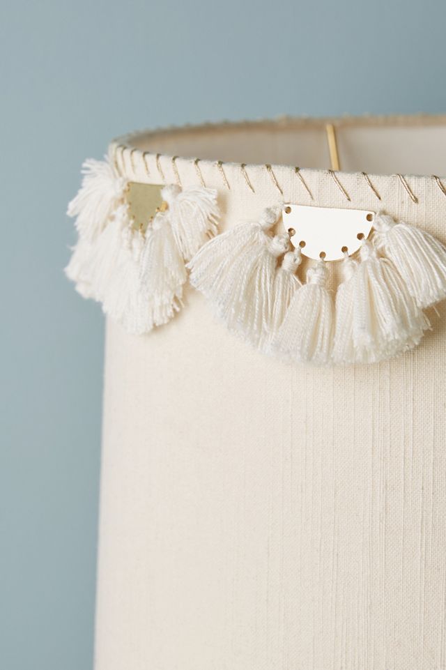 Half Moon Tasseled Lamp Shade #2