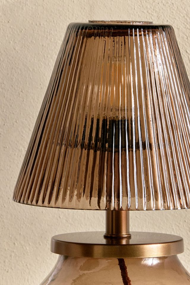 nkuku Dimalai Recycled Glass Table Lamp #1