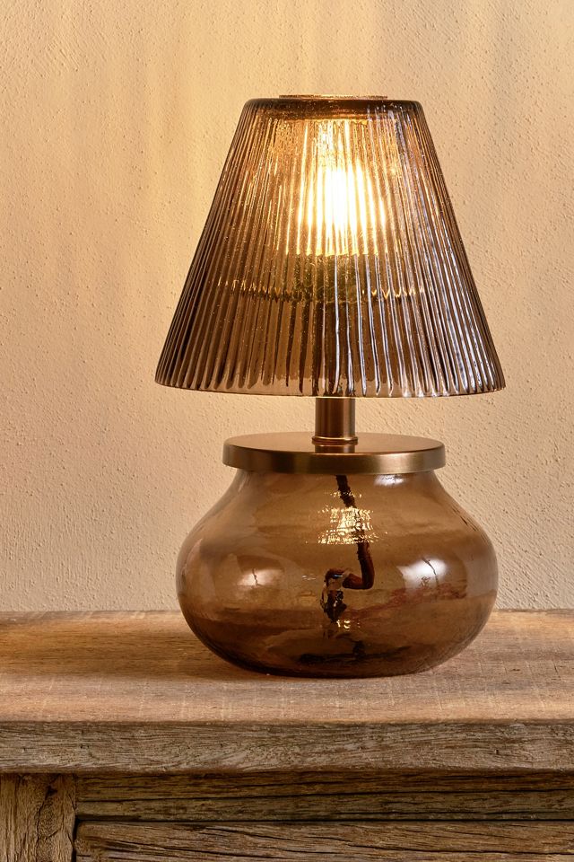 nkuku Dimalai Recycled Glass Table Lamp #2