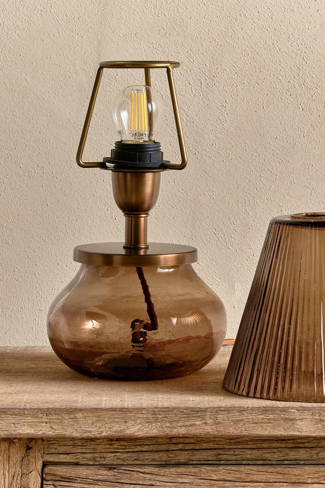 nkuku Dimalai Recycled Glass Table Lamp #3