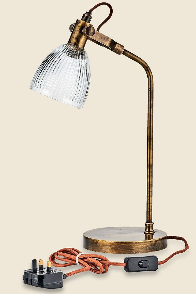 nkuku Rarni Recycled Glass Table Lamp #1
