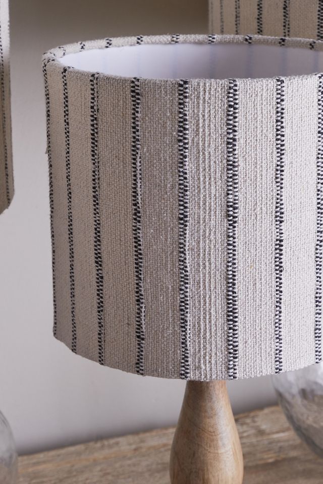 nkuku Sanja Cotton Stripe Lampshade #2