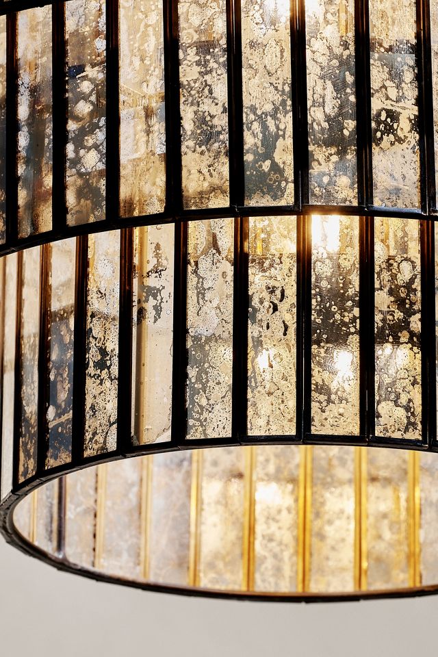 nkuku Shanaya Mottled Glass Chandelier #1