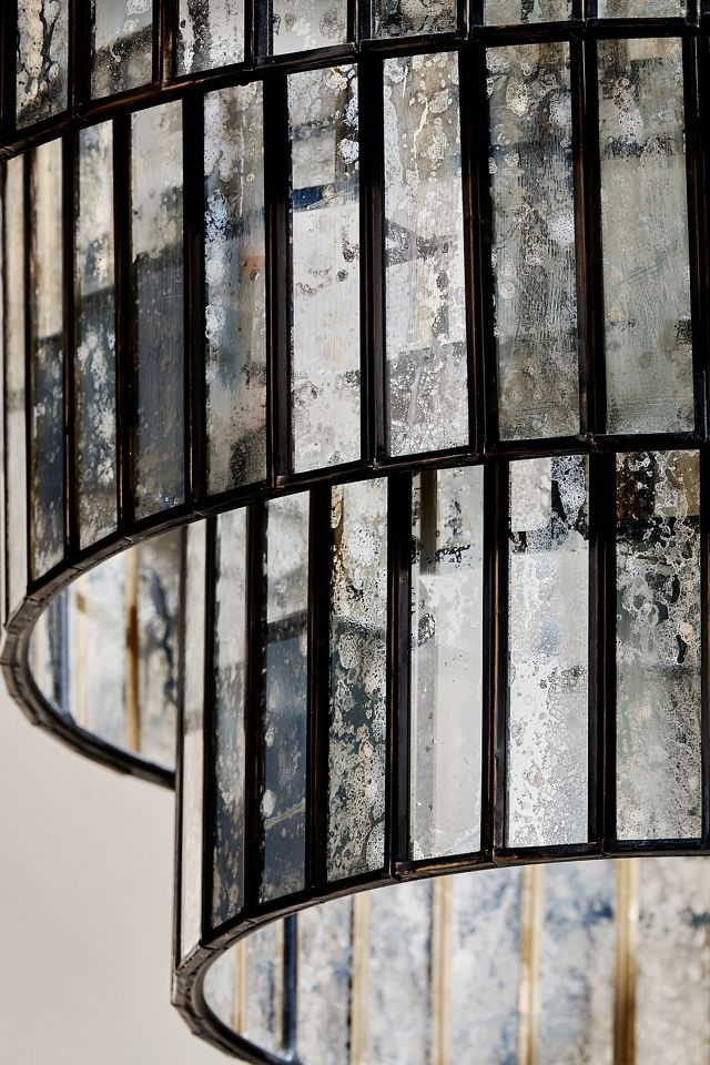 nkuku Shanaya Mottled Glass Chandelier #2