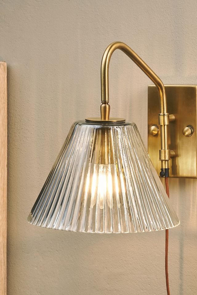 nkuku Akoli Glass Wall Lamp #2