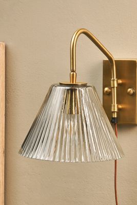 nkuku Akoli Glass Wall Lamp