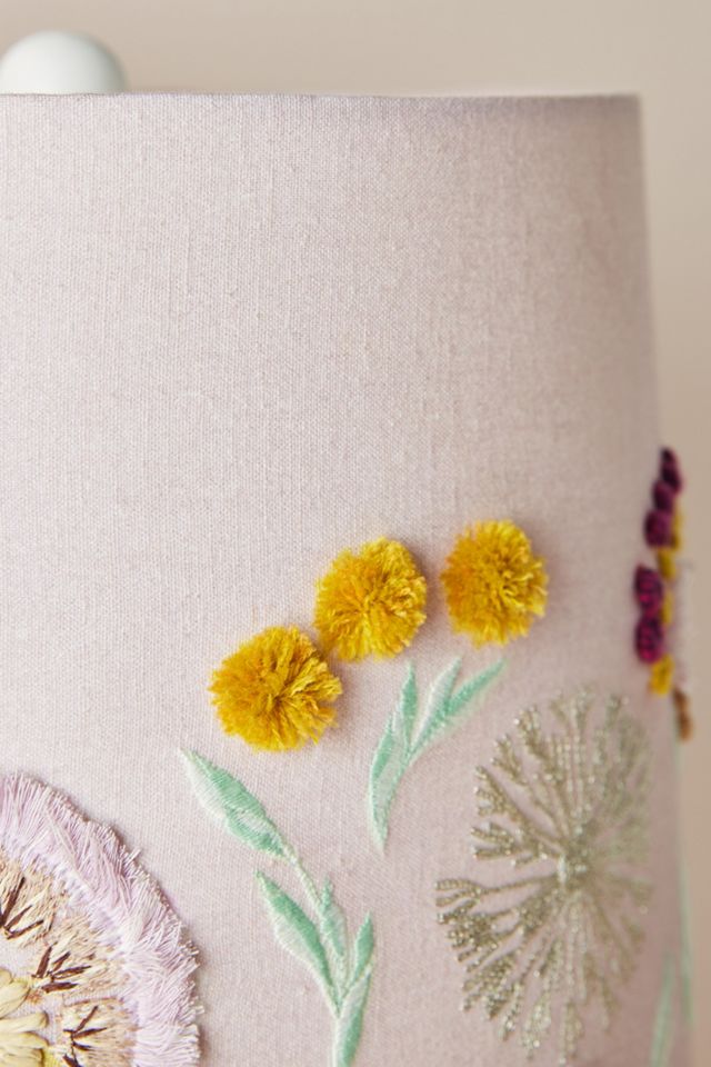 Olga Prinku Embroidered Lamp Shade #2