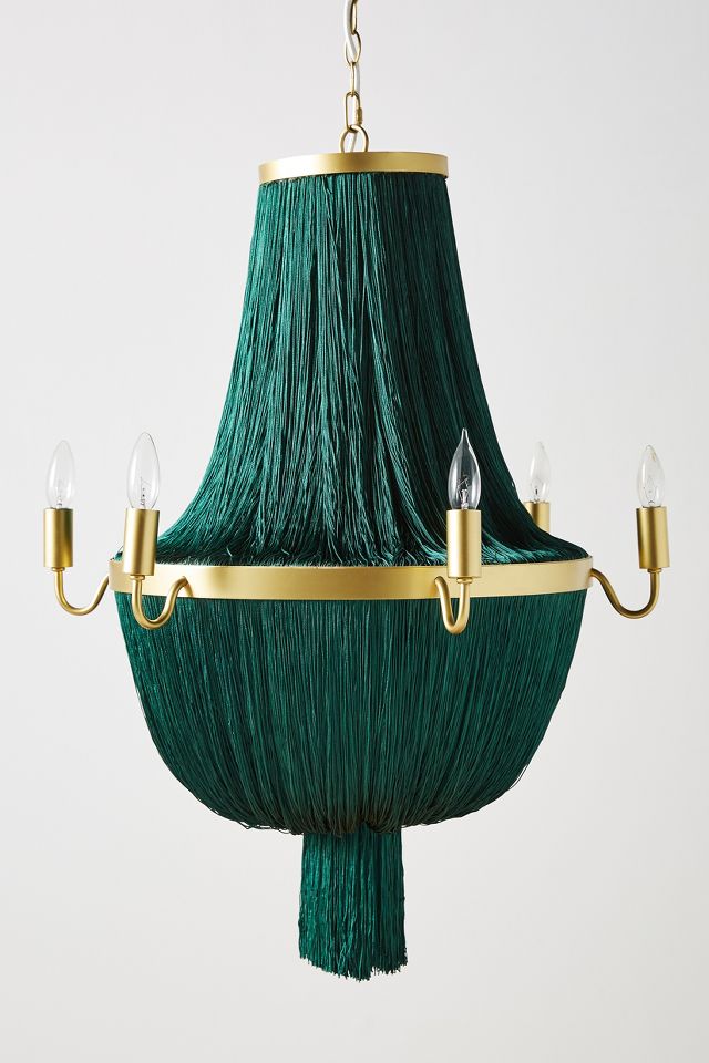 Anthropologie fringe chandelier new arrivals