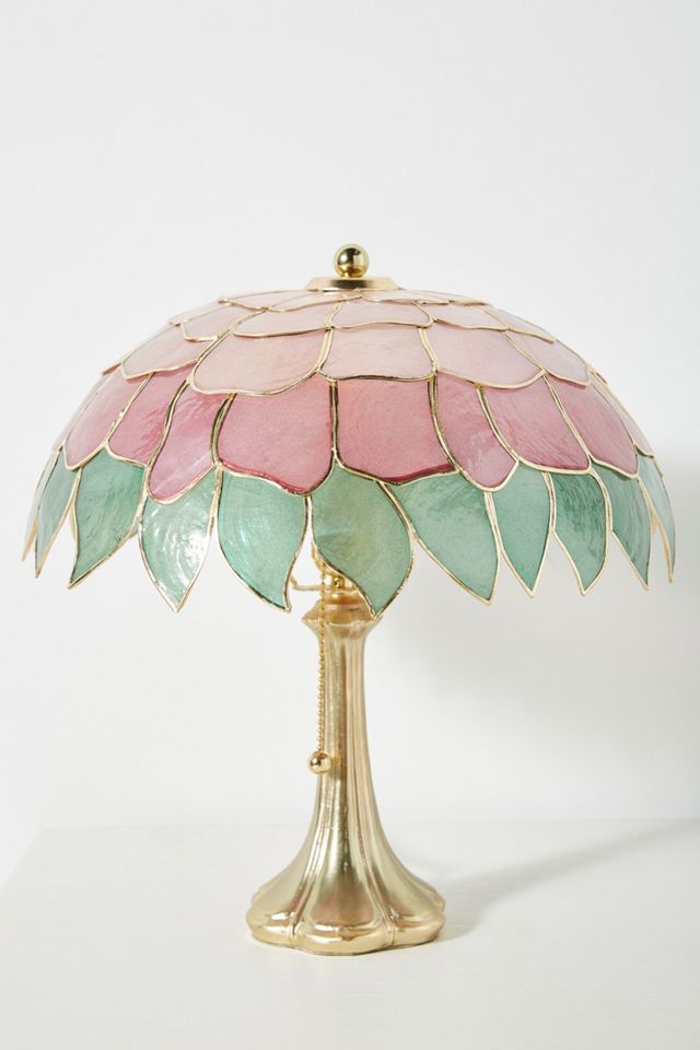 Tiffany Capiz Table Lamp #2