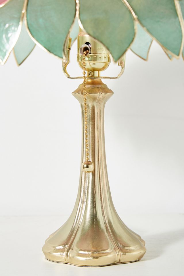 Tiffany Capiz Table Lamp #3