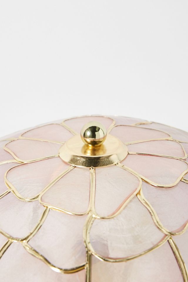 Tiffany Capiz Table Lamp #4