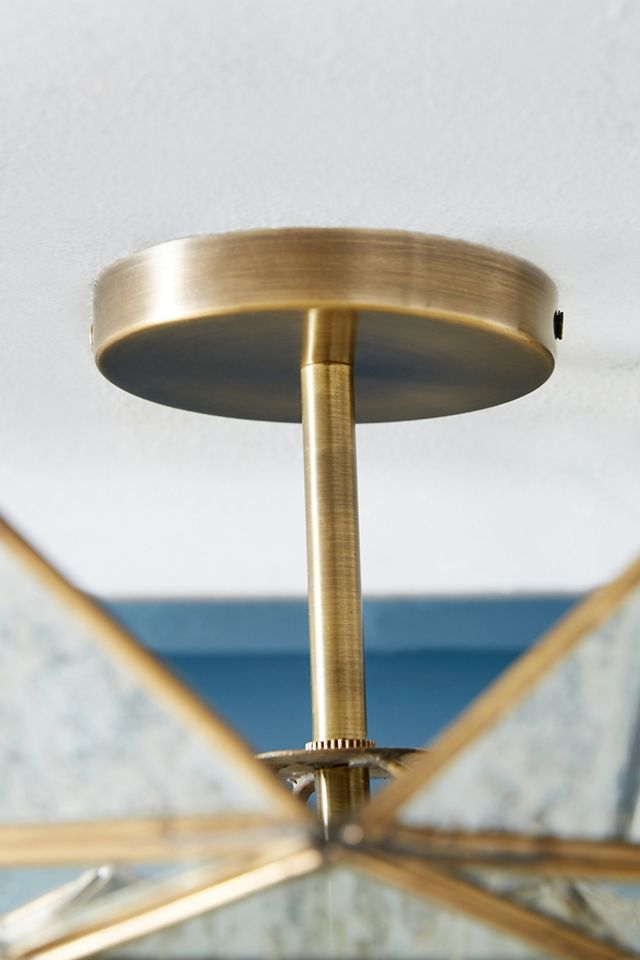 Marquise Lantern Flush Mount #3