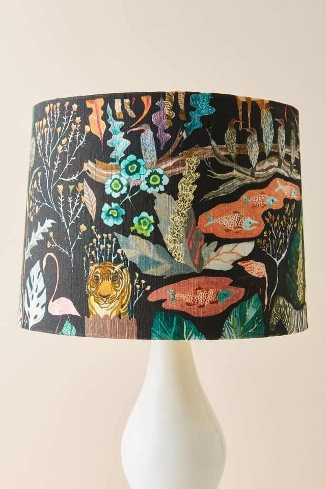 Anthropologie lamp deals shade