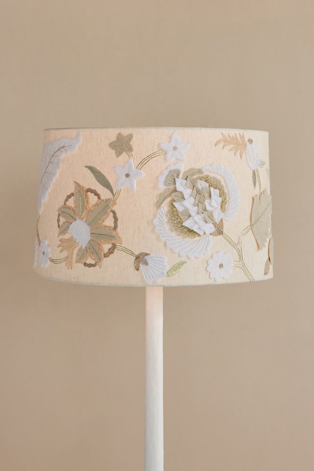 Aria Embroidered Lamp Shade #2