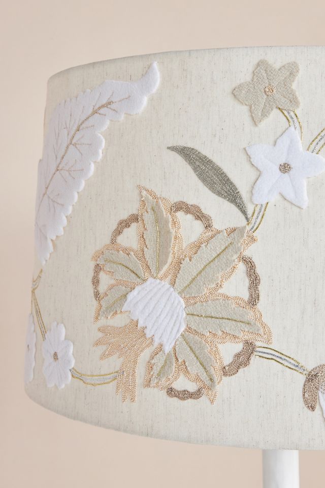 Aria Embroidered Lamp Shade #3