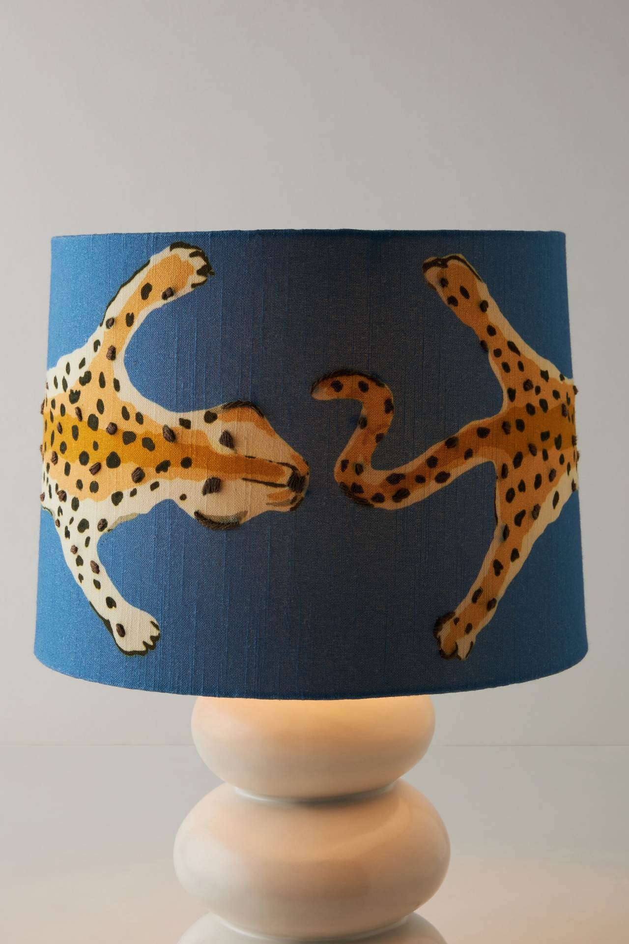 Dana Gibson Leopard Lamp Shade