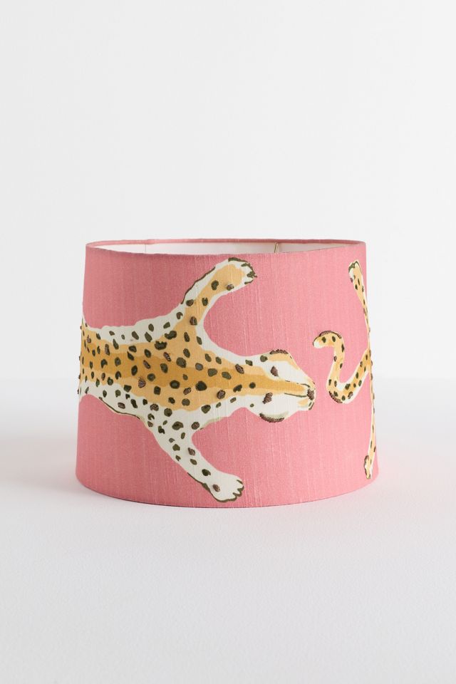 Dana Gibson for Soicher Marin Leopard Drum Lampshade #4