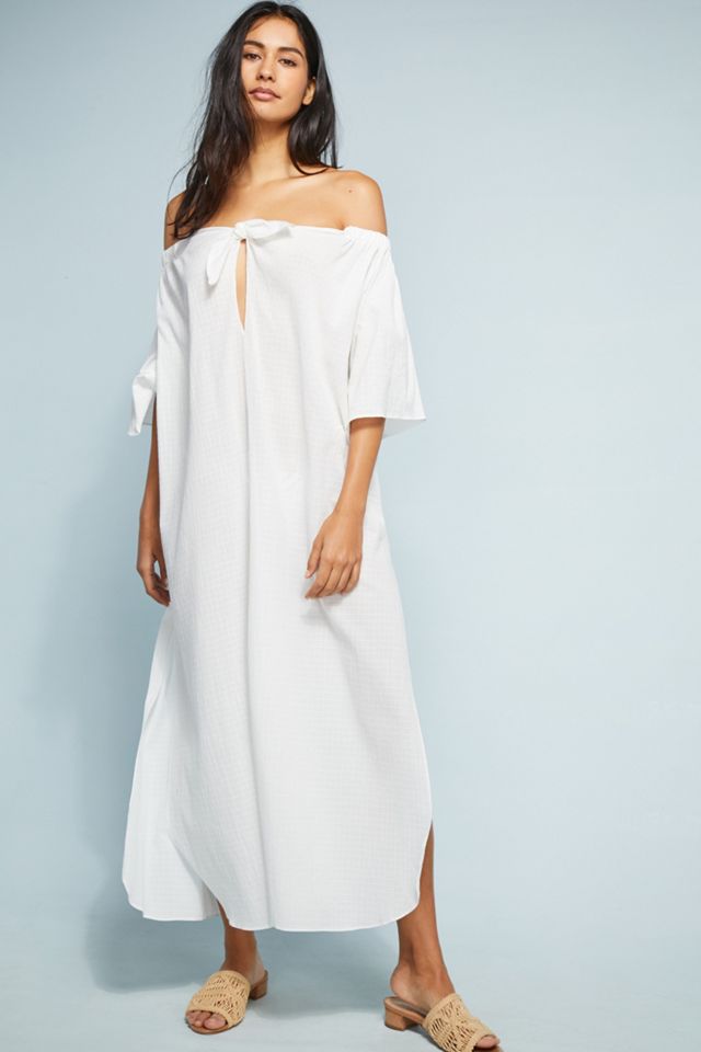 Mara Hoffman Kamala Off-The-Shoulder Dress #2