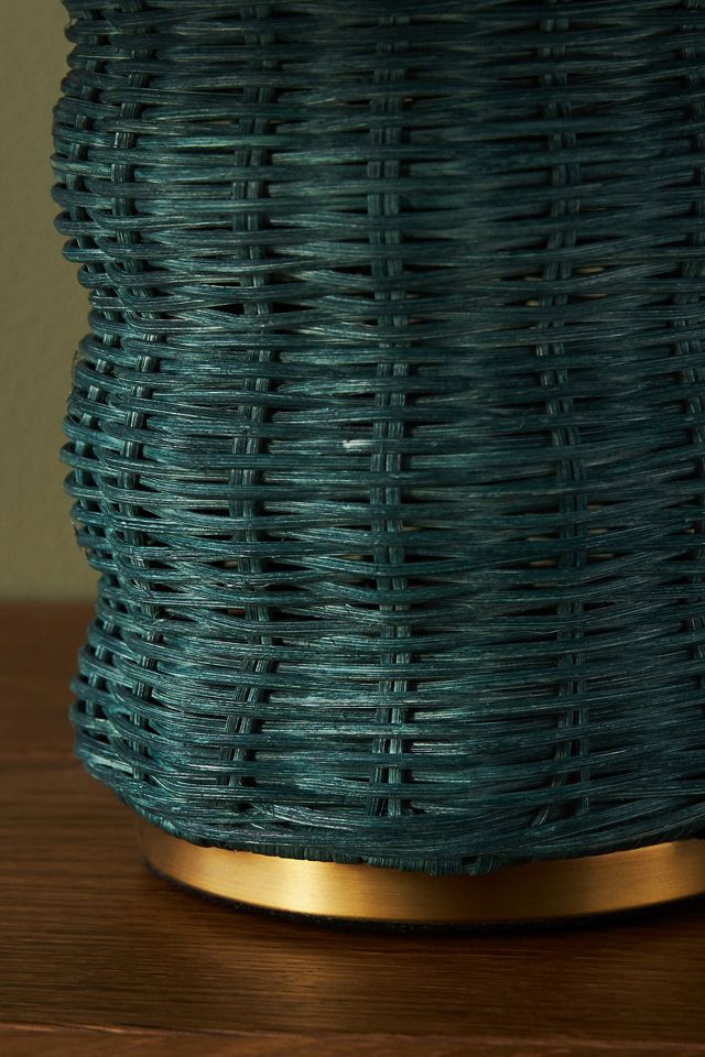 Sutton Rattan Table Lamp #4