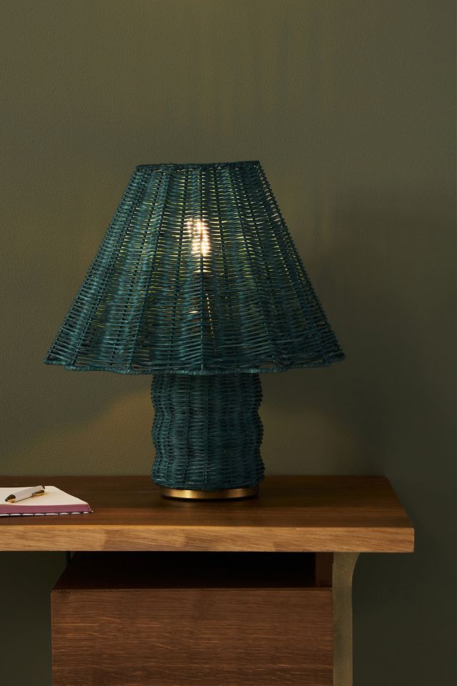 Sutton Rattan Table Lamp #2
