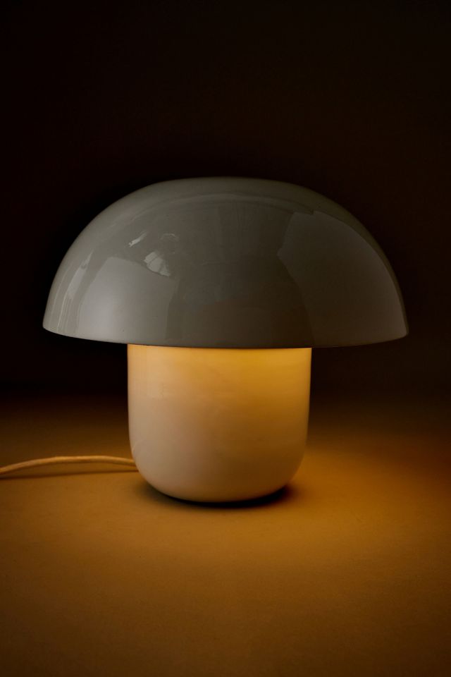 Metal Mushroom Table Lamp #1
