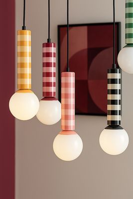 Leitmotiv Rayado Rose Pendant Lamp