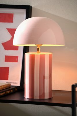 Leitmotiv Rayado Rose Table Lamp