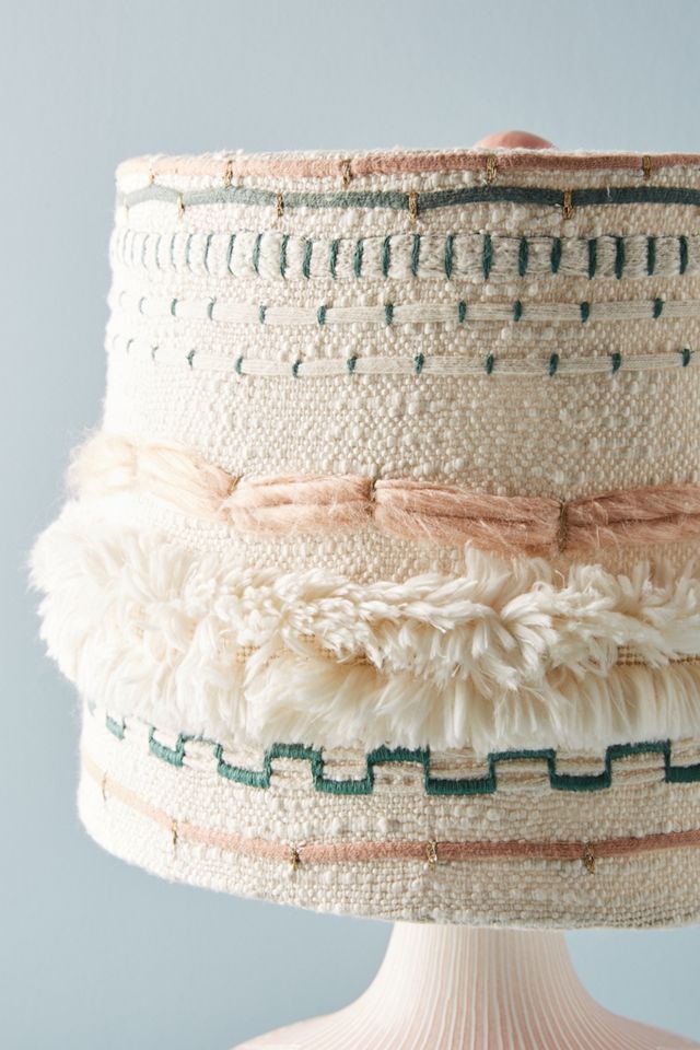 Textured Emica Lamp Shade #2