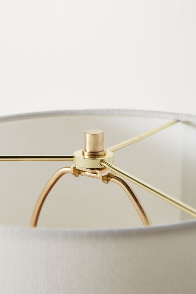 Madelyn Capiz Faceted Table Lamp #3