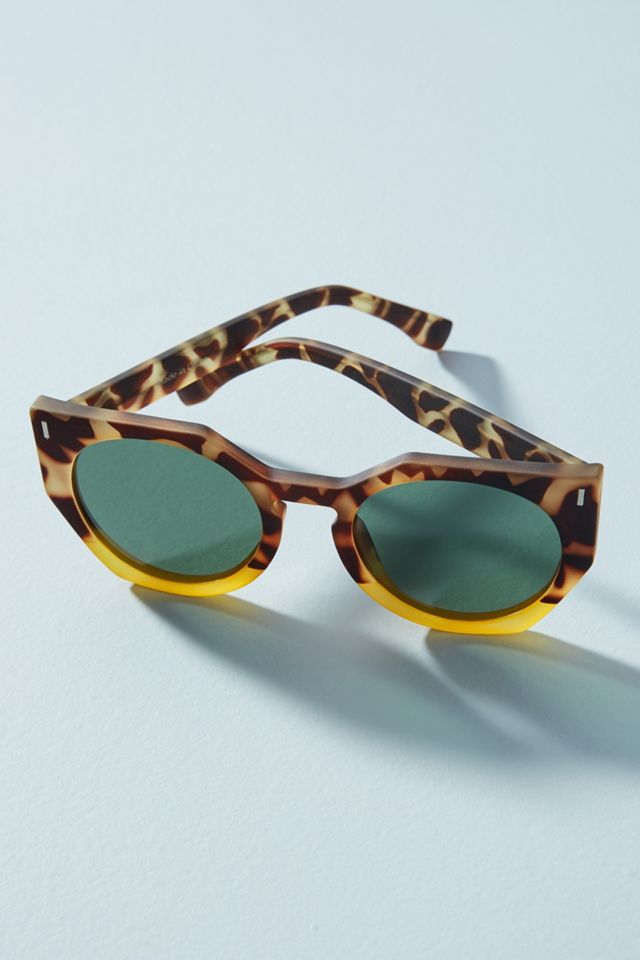 Mule Colorblocked Tortoise Sunglasses #1