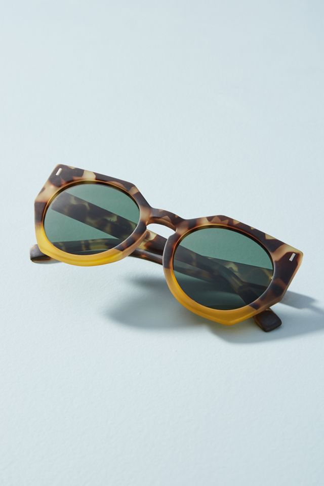 Mule Colorblocked Tortoise Sunglasses #2