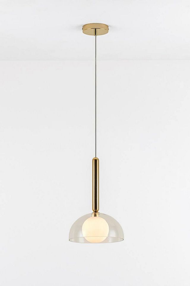houseof Clear Glass Dome Ceiling Light #1