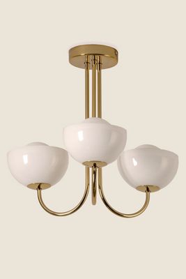 houseof 3 Light Dome Ceiling Light