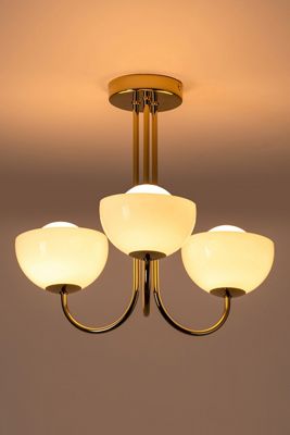 houseof 3 Light Dome Ceiling Light