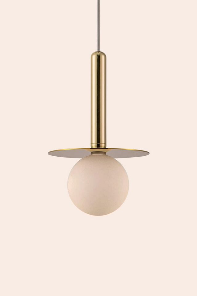 houseof Brass Disk Pendant Ceiling Light #6