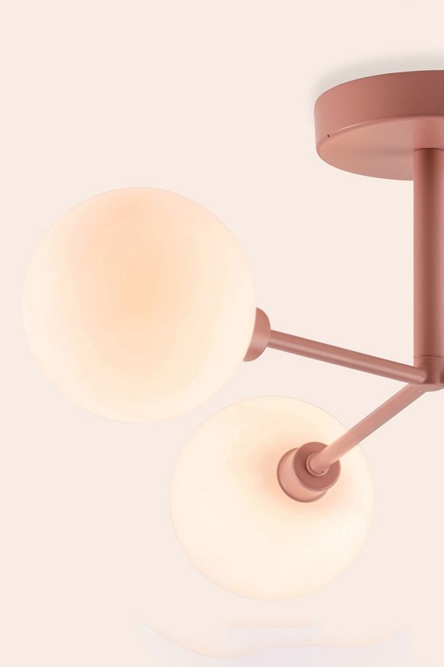 houseof Blossom 3 Light Flush Ceiling Light #2