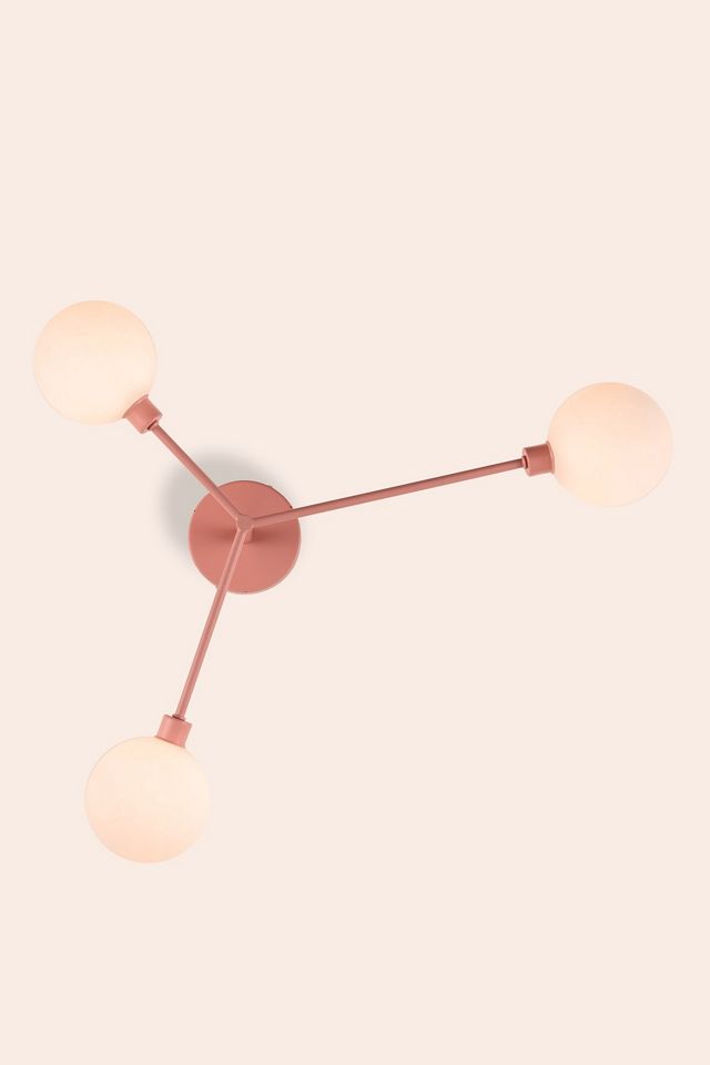 houseof Blossom 3 Light Flush Ceiling Light #4