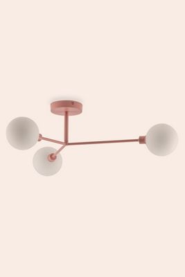 houseof Blossom 3 Light Flush Ceiling Light