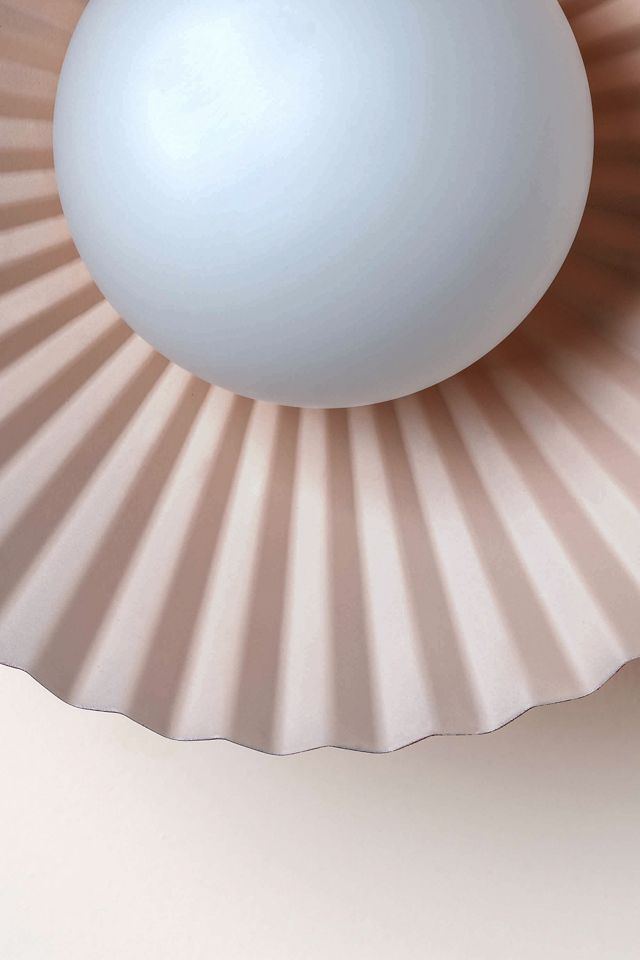 houseof Flush Pleat Wall Light #1