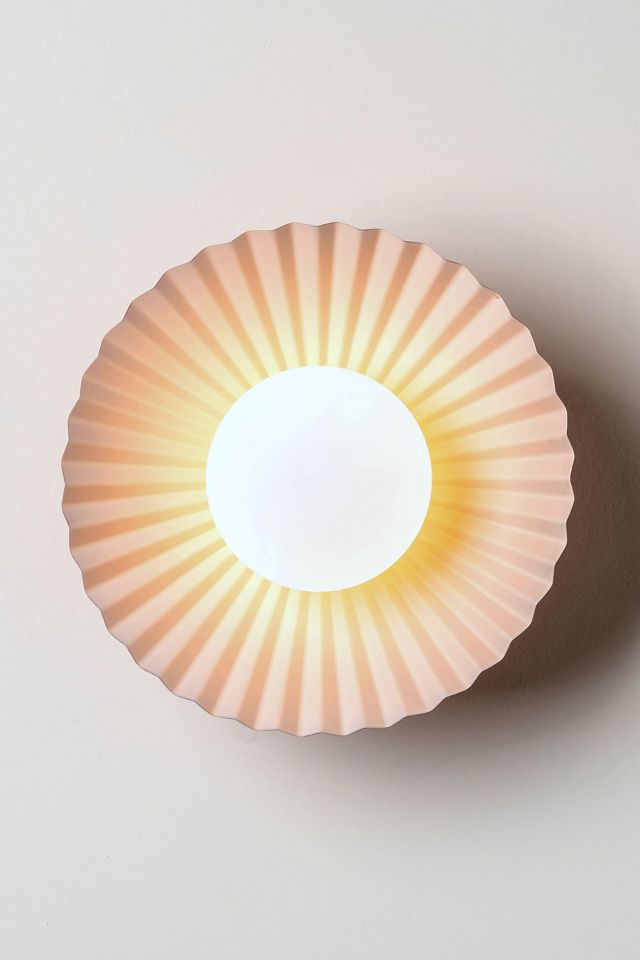 houseof Flush Pleat Wall Light #2