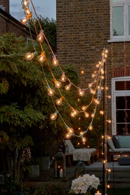 Lightstyle London Pink Festoon String Lights
